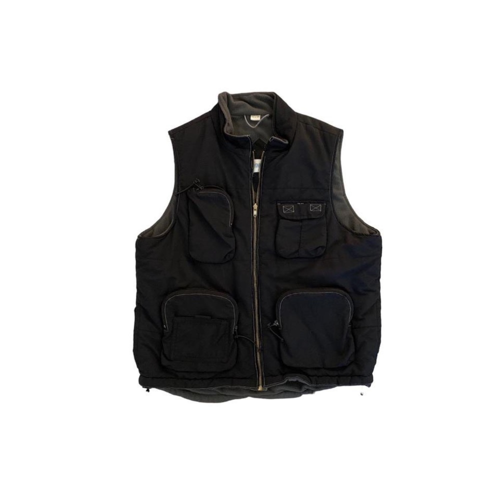 vintage canyon river blues utility vest